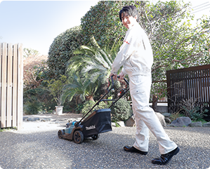 芝刈りイメージ