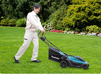 芝生のお手入れイメージ